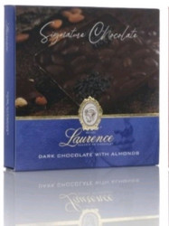 Продуктови Категории Шоколади Laurence Черен шоколад с бадеми 100 гр. 